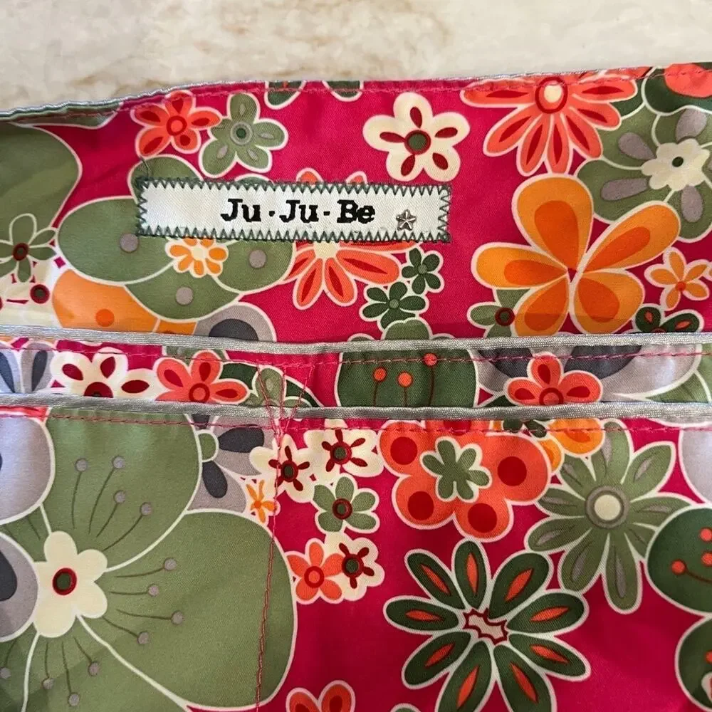 Ju-Ju-Be  perky perennials Crossbody Purse Diaper Bag